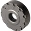 7.62 Cal Titanium End Cap for Sound & Weight Reduction Black