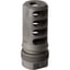 7.62 Cal 4 Port Muzzle Brake in 5/8x24 Black