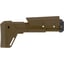 Modular Platform Collapsible Stock Picatin for AR15 Coy Brwn