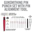 Accu-Punch Hammer & Roll Pin Punch Set
