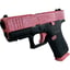 GLOCK 43X 9MM 2-15RD Mags W/FR Bubble Gum Glitter Gun