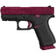 GLOCK 43X 9MM 2-15RD Mags W/FR Black Cherry Glitter Gun