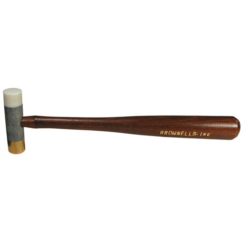 BROWNELLS - 3/4&quot; NYLON/BRASS HAMMER