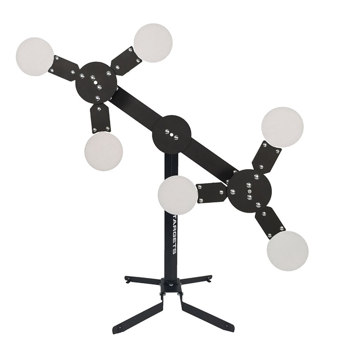 CHALLENGE TARGETS - AR500 8&quot; PLATE TEXAS STAR PROPELLER