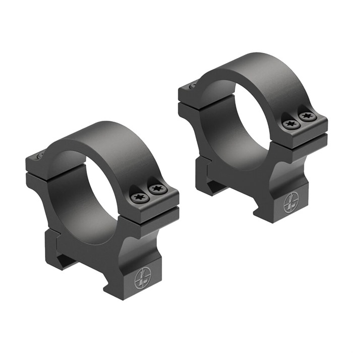 Leupold Open Range Cross Slot High 30mm Rings, Matte Black - 180948