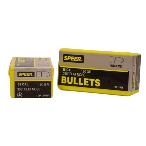 SPEER 35 Caliber (0.358") 180gr Soft Point Flat Nose 100/Box