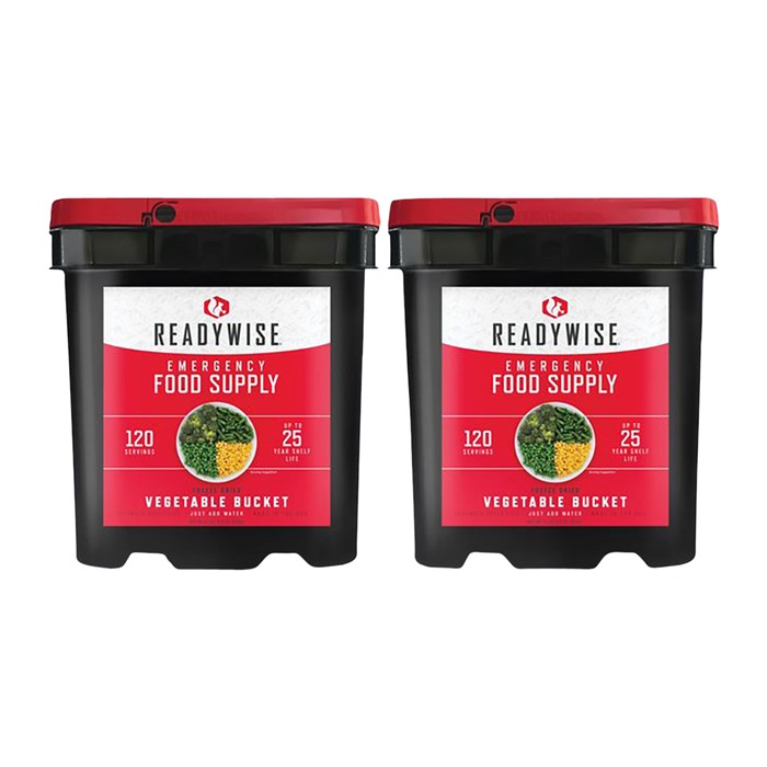 READYWISE - 240 SERVING FREEZE DRIED VEGETABLE BUNDLE