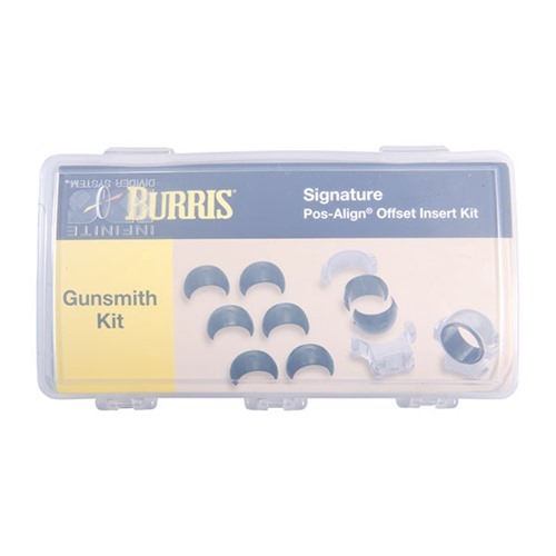 Offset Inset BURRIS Burris Signature Rings Pos-Align Offset Inserts Gunsmith Kit SKU ...