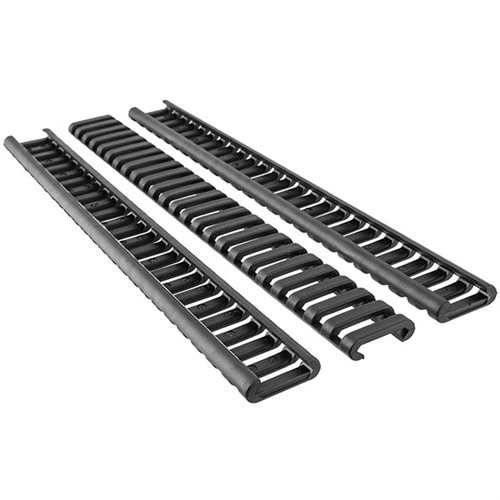 ERGO GRIPS - PICATINNY 25 SLOT LADDER LOWPRO RAIL COVER - 3-PACK