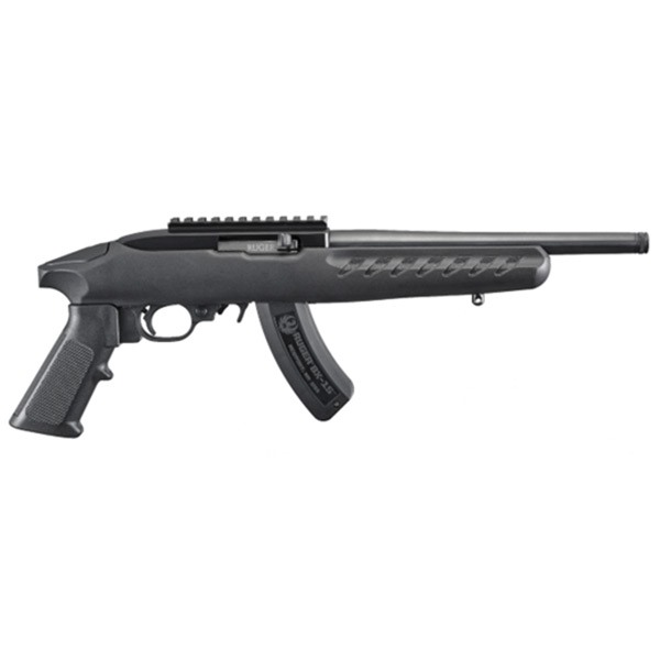 RUGER - 22 CHARGER™ LR BL/SYN 15+1 10&quot; THREADED