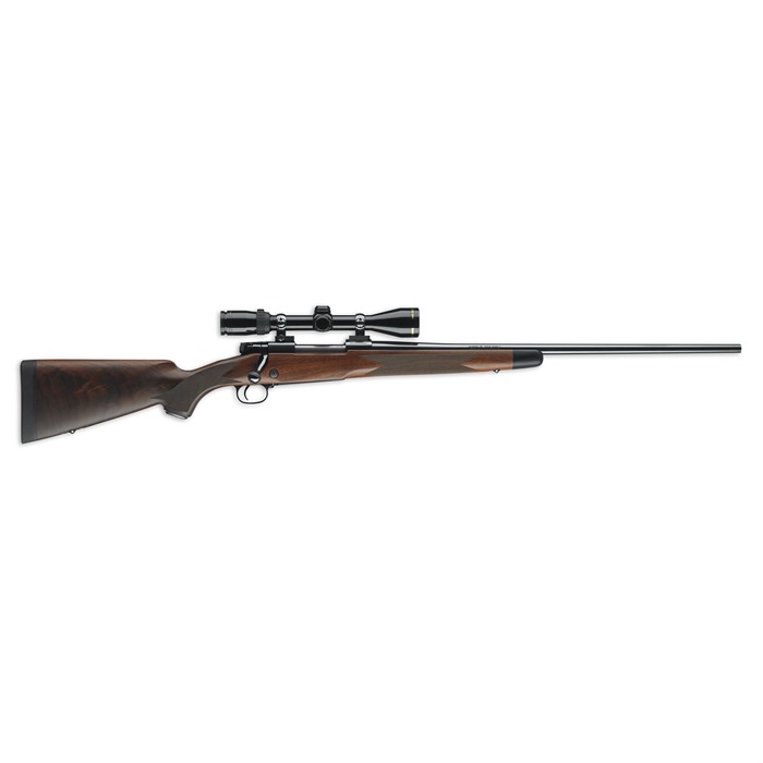 WINCHESTER - MODEL 70 SUPER GRADE 308 WIN POLISHED BLUE FANCY WALNUT  5+1RD