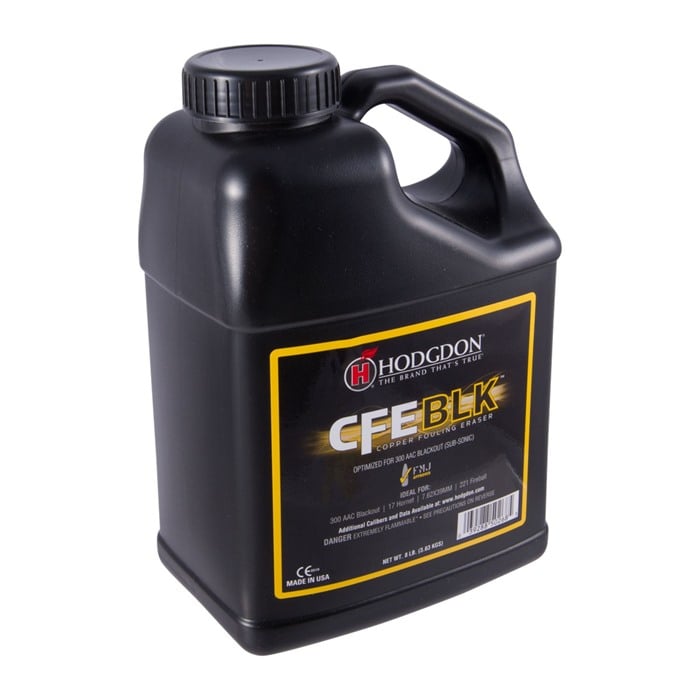 Hodgdon CFE BLK Powder In Stock / Vortex Reloads