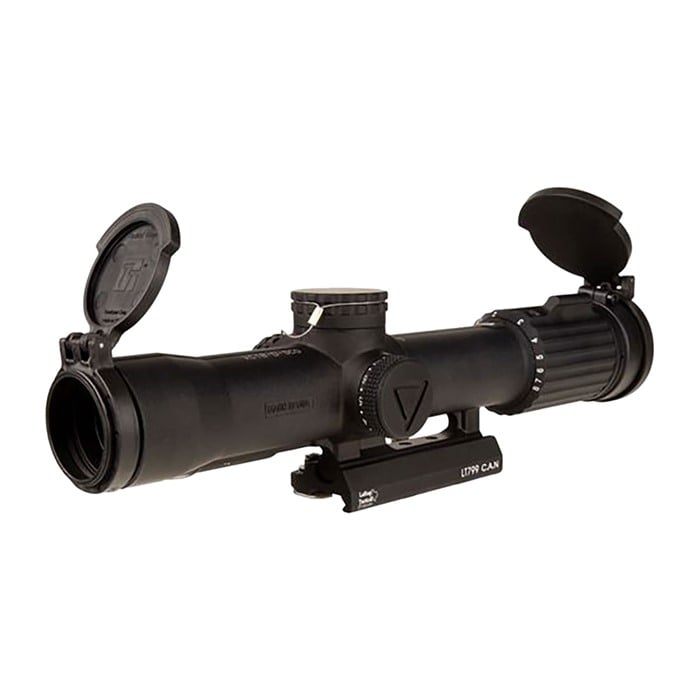 TRIJICON VCOG 1-8x28mm FFP Illum Red MOA Crosshair Dot BLK W