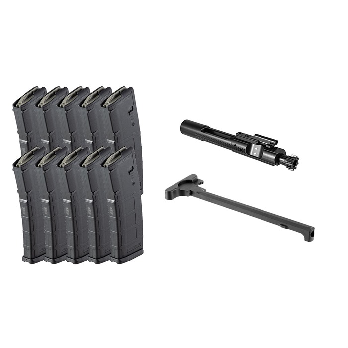 BROWNELLS - M16 5.56 BCG, CHARGING HANDLE &amp; PMAG GEN M2 MAGAZINE BUNDLE