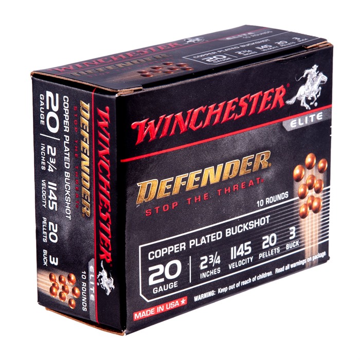 WINCHESTER - DEFENDER 20 GAUGE AMMO