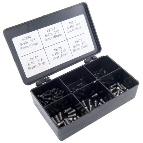 Leupold Torx Screw Kit, Black/Silver - 52395