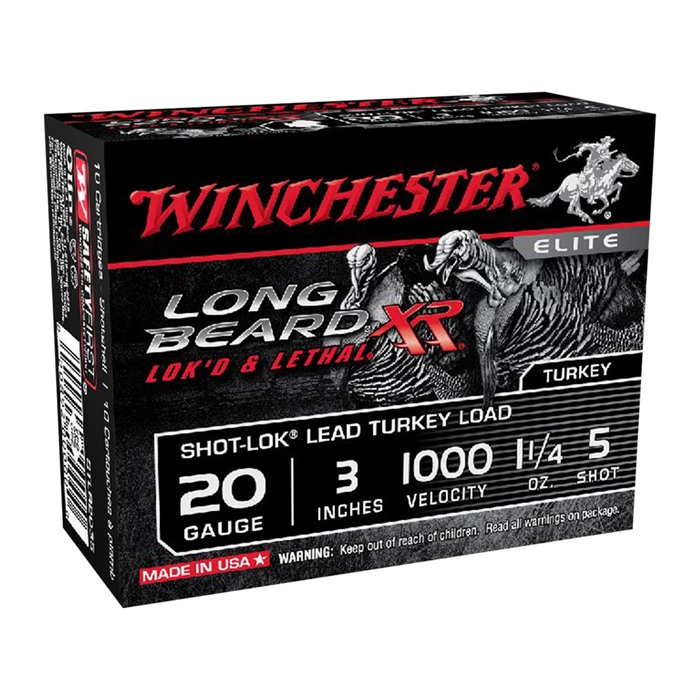 WINCHESTER - LONG BEARD XR TURKEY 20 GAUGE AMMO