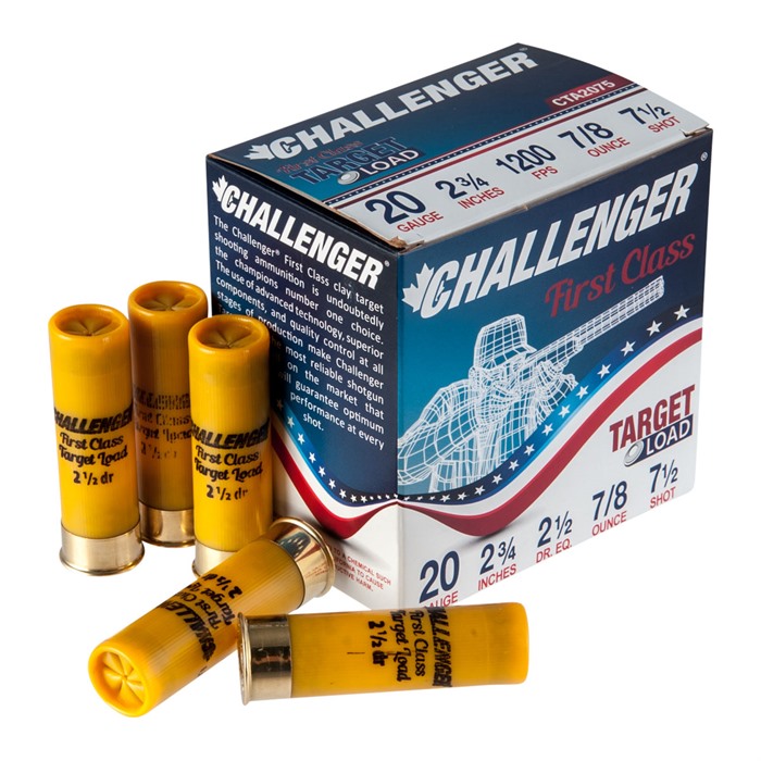 CHALLENGER AMMO FIRST CLASS TARGET LOAD 410 BORE 2-1/2 AMMO