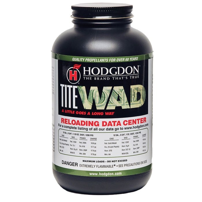 HODGDON POWDER CO Titewad® 4lb Smokeless Shotshell Powder