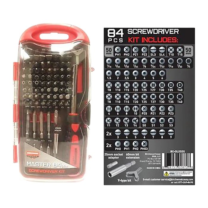 BIRCHWOOD CASEY MASTER SCREWDRIVER SET
