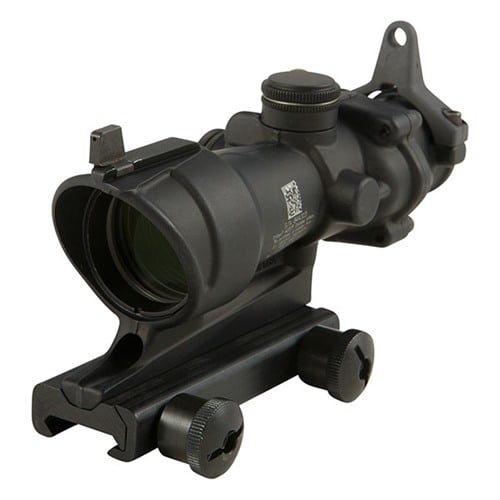 TRIJICON ACOG 223/556 BDC 4x32mm Fixed Amber Crosshair Reticle Black SKU: 892810432 | Brownells