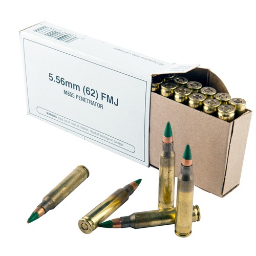 WINCHESTER - USA WHITE BOX M855 PENETRATOR 5.56MM RIFLE AMMO