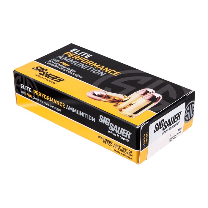 SIG SAUER, INC. - ELITE BALL 10MM AUTO AMMO