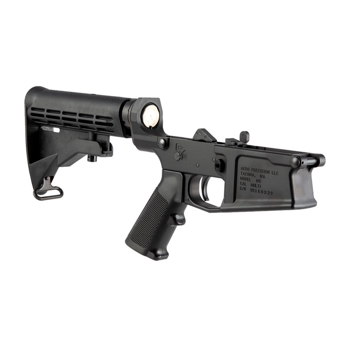 AERO PRECISION - AR .308 M5 LOWER COMPLETE W/ A2 GRIP &amp; M4 STOCK