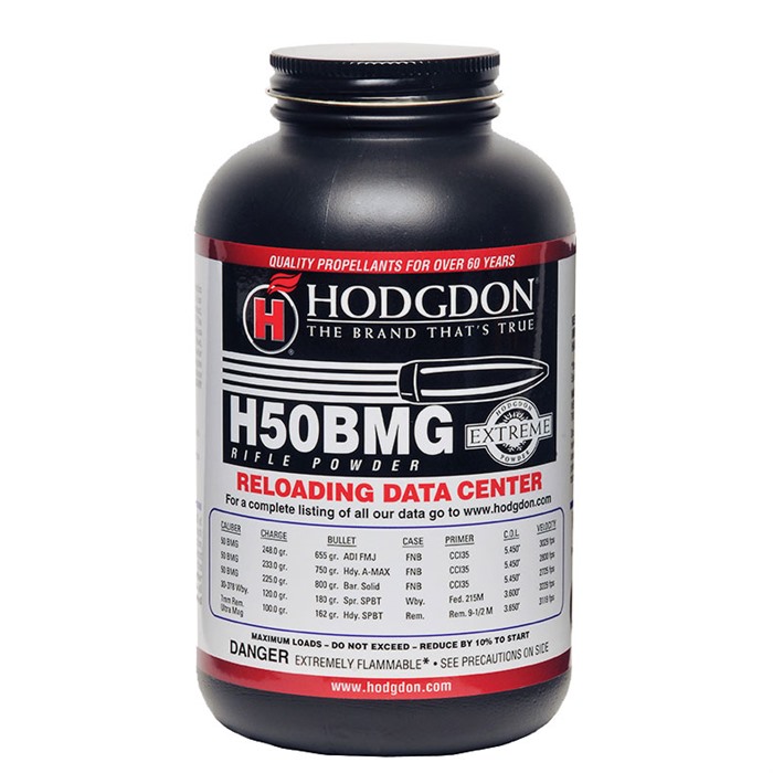 HODGDON POWDER CO H50BMG 1lb Smokeless Rifle Powder