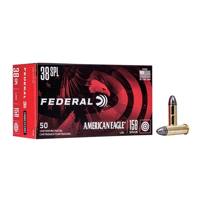 FEDERAL AMERICAN EAGLE 38 SPECIAL HANDGUN AMMO