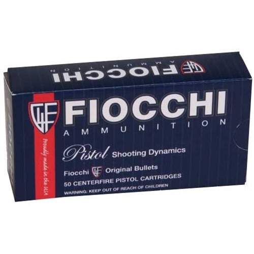 FIOCCHI AMMUNITION - Fiocchi SD Ammo 38 Spl 158gr FMJ 50/bx