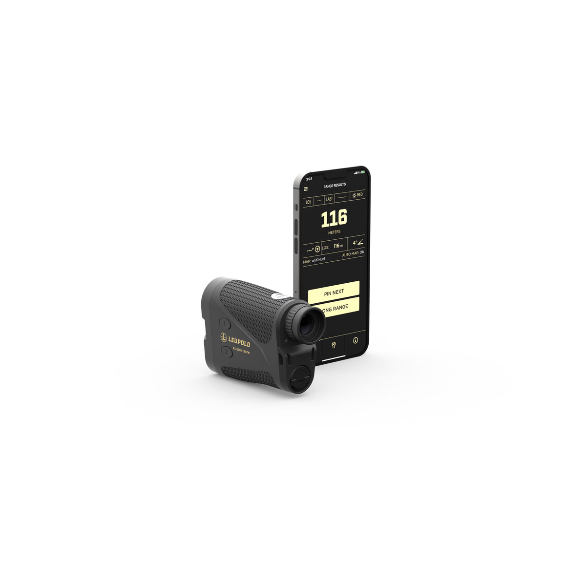 LEUPOLD RX5000 TBR RANGEFINDER WITH DNA RED OLED