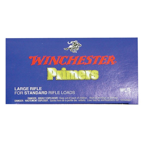 WINCHESTER - LARGE RIFLE PRIMERS