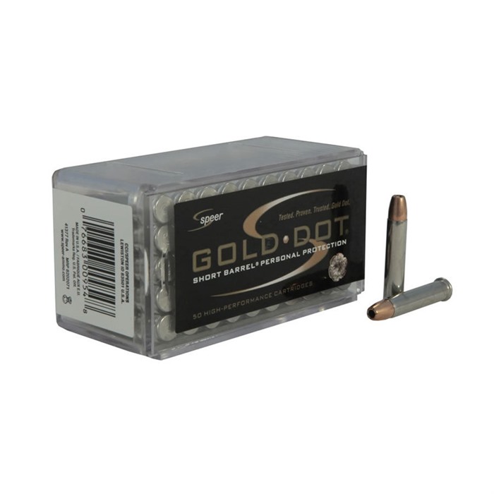 SPEER - GOLD DOT SHORT BARREL 22 WMR AMMO