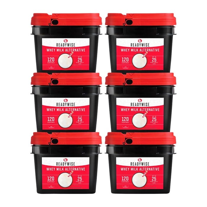 READYWISE - 720 SERVINGS EMERGENCY WHEY MILK ALTERNATIVE BUNDLE