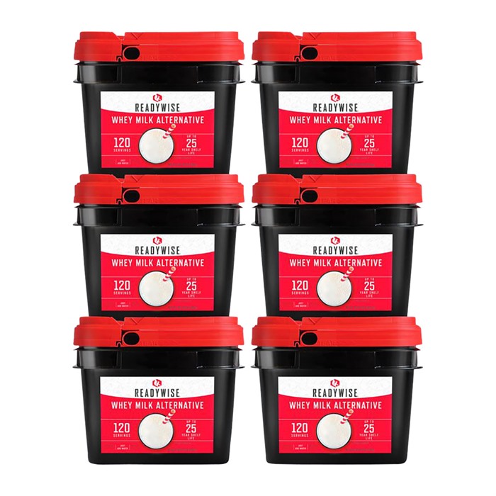 READYWISE - 720 SERVINGS EMERGENCY WHEY MILK ALTERNATIVE BUNDLE