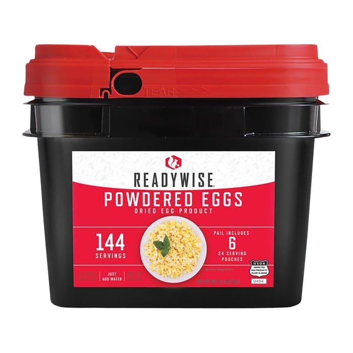 READYWISE - 144 SERVINGS POWDERED EGGS