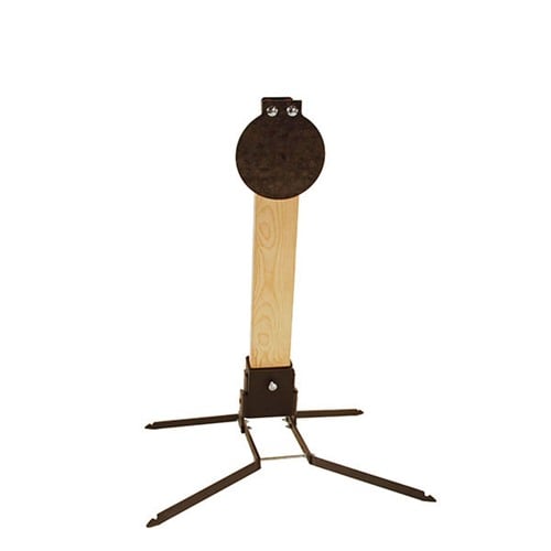 CHALLENGE TARGETS - STEEL TARGET STAND WITH 7" AR500 METAL PLATE