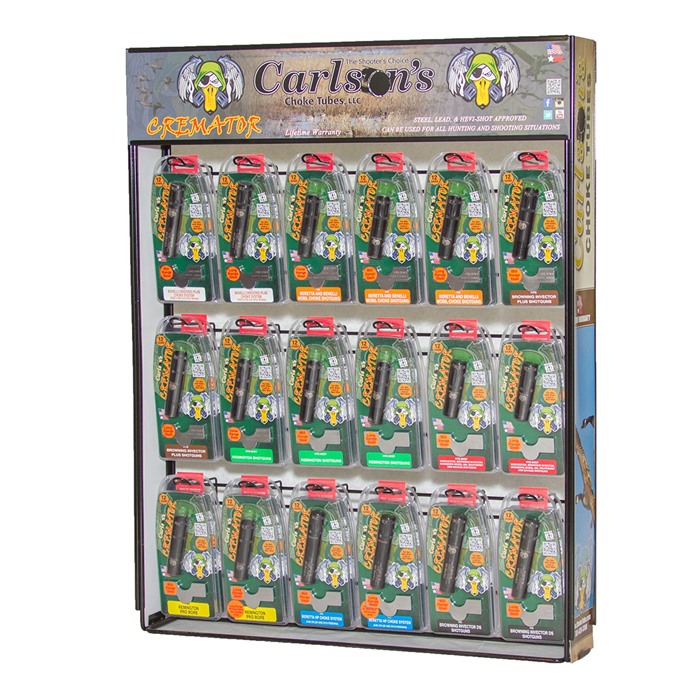 CARLSON'S - CREMATOR NON-PORTED W/INV DS&OPT HP RACK 18 SKU, 2 DEEP DROPSHIP