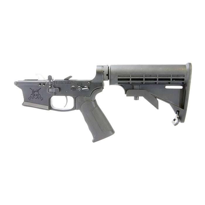 KE ARMS LLC - KE-9 BILLET COMPLETE LOWER RECEIVER W/ TRIGGER & MAG CATCH 9MM