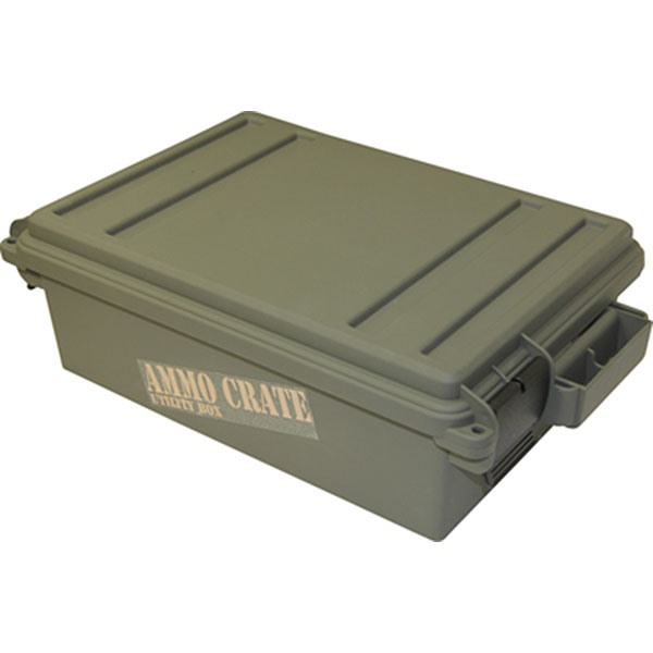 MTM - Ammo Crate 17.2 x 10.7 x 5.5&quot; Army Green