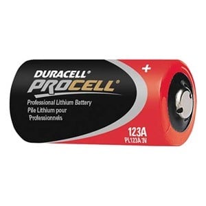 DURACELL - PROCELL CR123A LITHIUM BATTERIES