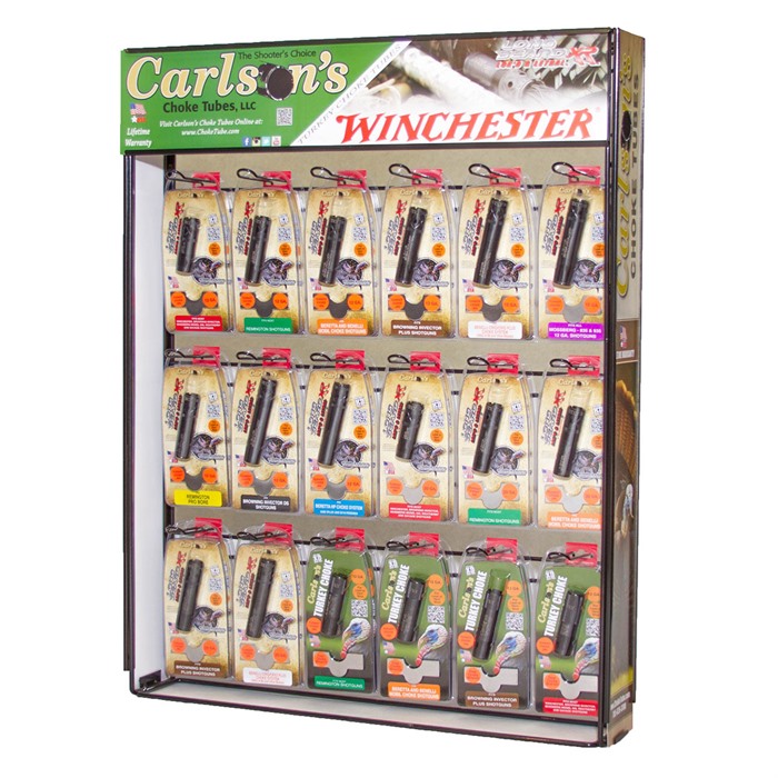 CARLSON&#39;S - CARLSONS LONG BEARD 12GA &amp; 20GA RACK (18 SKU, 2 DEEP) DROPSHIP