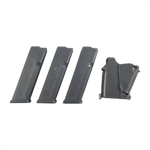 GLOCK - MODEL 17/34 9MM LUGER MAGAZINES WITH LOADER