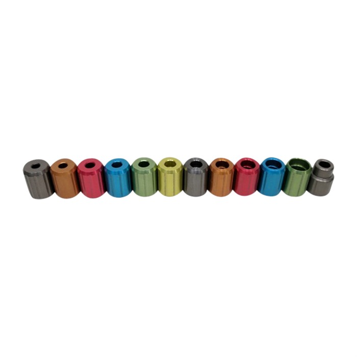 INTERCHANGEABLE FUNNEL HEADS CALIBER SPECIFIC