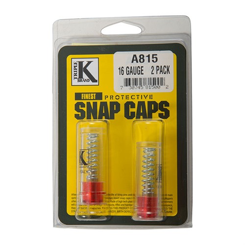 Triple K .40 Caliber Snap Caps (5-Pack) – Dummy Rounds For Dry Fire, Training, And Function Testing