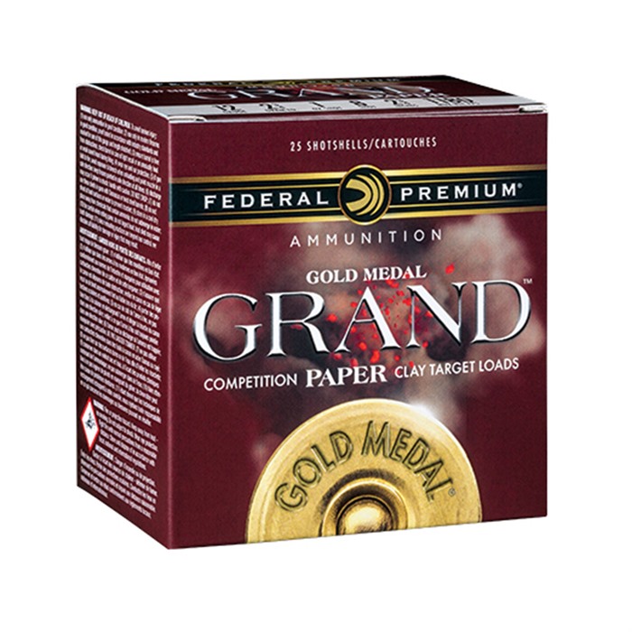 FEDERAL - GOLD MEDAL GRAND PAPER 12 GAUGE 2-3/4" AMMO