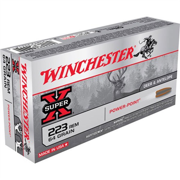 WINCHESTER - POWER POINT 223 REMINGTON RIFLE AMMO
