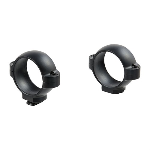 Burris Signature 1" Medium Steel 2-Piece Universal Dovetail Scope Ring, Matte Black - 420501