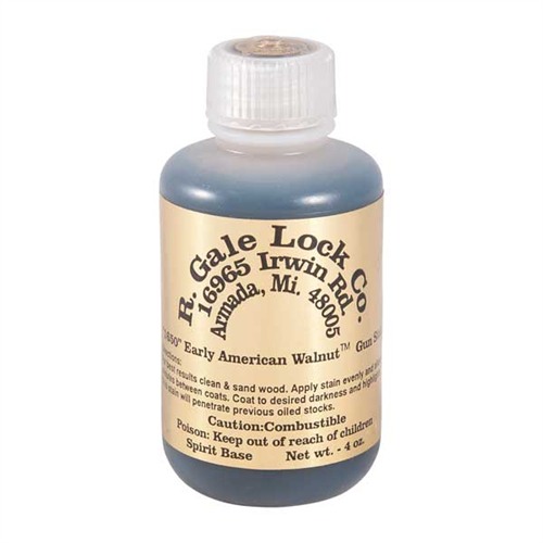 R. GALE LOCK CO. Early American Walnut Stain, 4 oz. SKU: 346165004